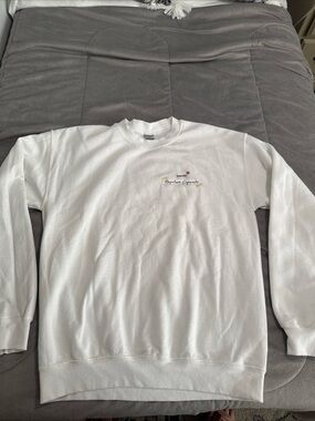 Napoleon dynamite 20 year anniversary mens white graphic print sweatshirt sz M